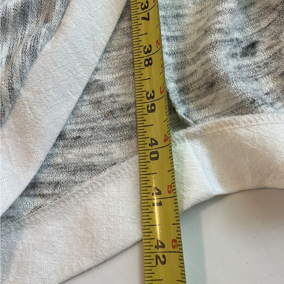 9-H15 STCL S Cardigan Hugs You Button Down Woman’s Grey Short Cuffed Sleeve Knit - Picture 9 of 9